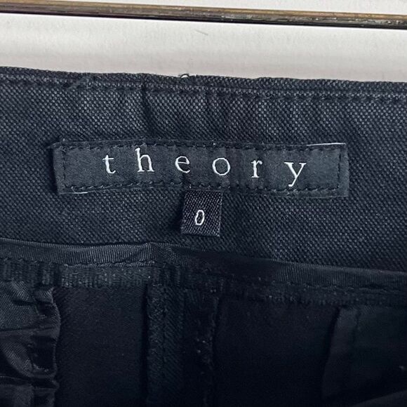 Theory Split Hem Cropped Chinos - Picture 8 of 10